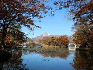 湖月橋と金波橋